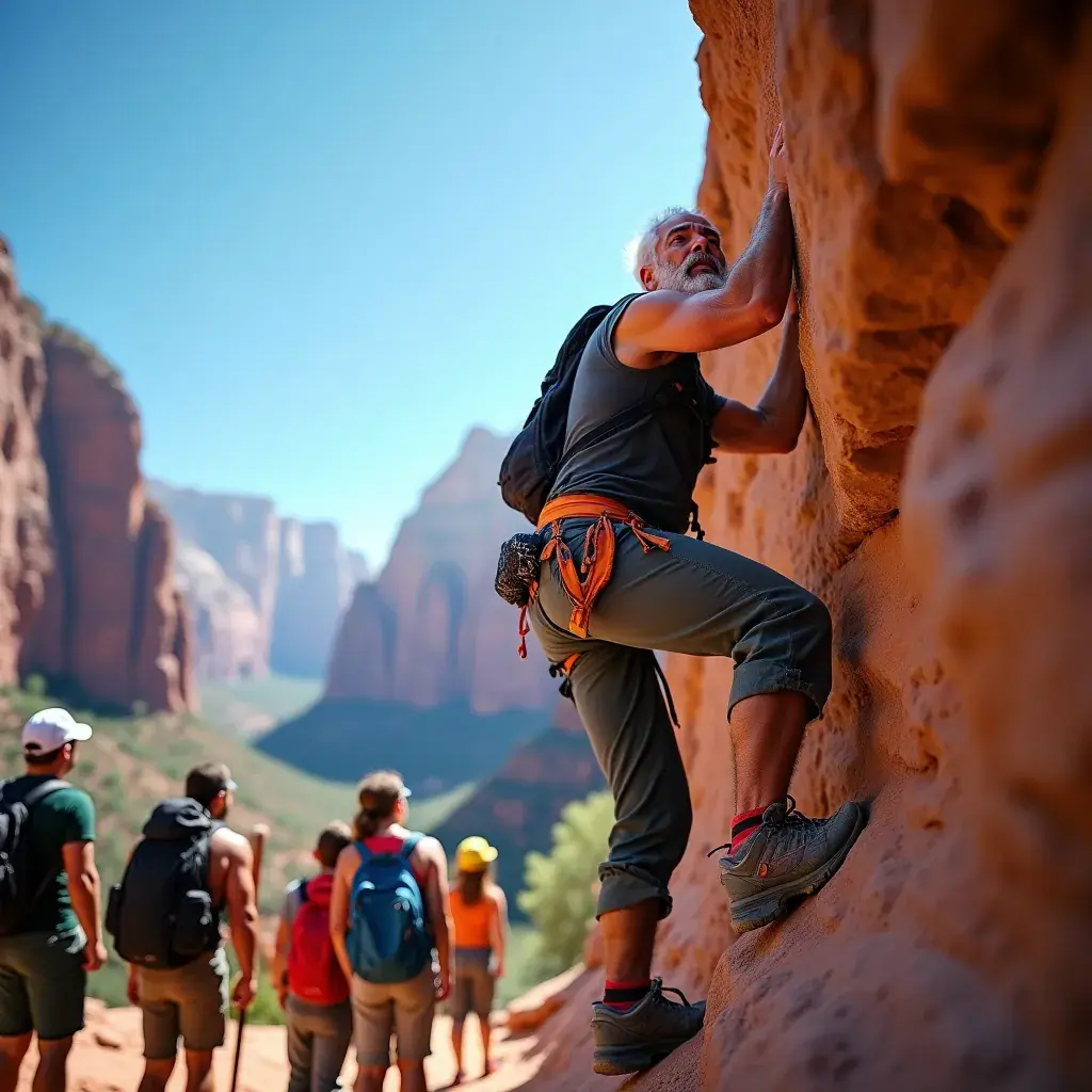 Вид на реку, протекающую через каньон, с отражением скал на поверхности воды.